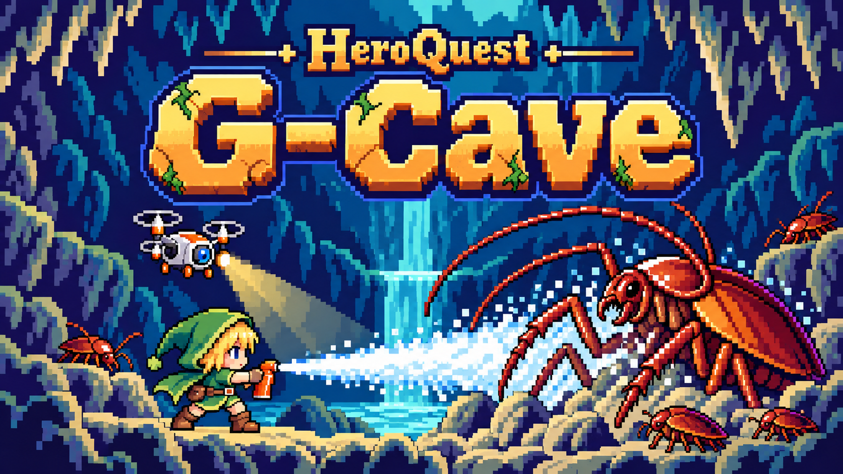 HeroQuest：G-Caveのタイトル画像